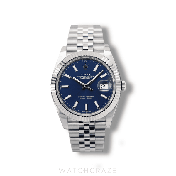 2024 ROLEX DATEJUST BLUE DIAL 41MM 126334