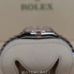 2024 ROLEX DATEJUST TWO-TONE CHOCOLATE DIAL 31MM 278271