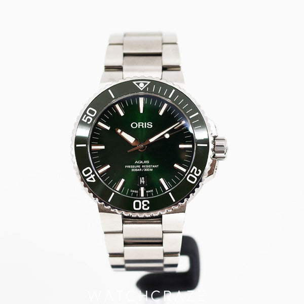 2021 ORIS AQUIS DATE 43.5MM 01 733 7730 4157-07 8 24 05PEB