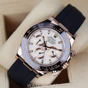 2018 ROLEX DAYTONA ROSE GOLD IVORY DIAL 40MM 116515LN