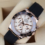 2018 ROLEX DAYTONA ROSE GOLD IVORY DIAL 40MM 116515LN