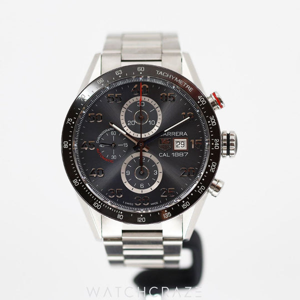 2013 TAG HEUER CARRERA CALIBRE 1887 43MM CAR2A11.BA0799