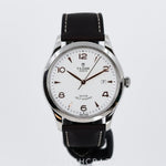 2022 TUDOR 1926 WHITE DIAL BROWN LEATHER STRAP 41MM 91650