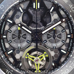 2022 TAG CALIBRE HEUER 02T CARRERA NANOGRAPH TOURBILLON 45MM CAR5A8K.FT6172