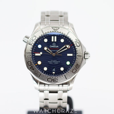 2022 OMEGA SEAMASTER DIVER 300M CO-AXIAL MASTER CHRONOMETER "BEIJING 2022" 42MM 522.30.42.20.03.001