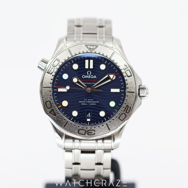 2022 OMEGA SEAMASTER DIVER 300M CO-AXIAL MASTER CHRONOMETER 