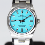2023 ROLEX OYSTER PERPETUAL TIFFANY BLUE 31MM 277200