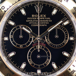 2022 ROLEX DAYTONA COSMOGRAPH TWO-TONE BLACK DIAL 40MM 116503