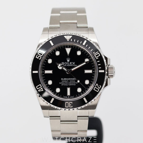 2024 ROLEX SUBMARINER BLACK DIAL 41MM 124060