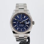 2022 ROLEX SKY-DWELLER BLUE DIAL 42MM 326934