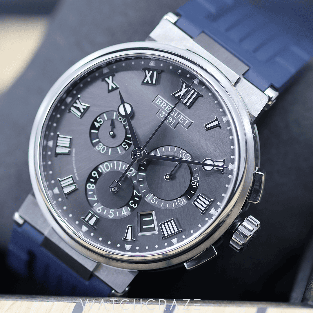 2020 BREGUET MARINE CHRONOGRAPH 42.3MM 5527TI G2 5WV WATCHCRAZE