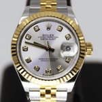 2021 ROLEX LADY-DATEJUST TWO TONE DIAMOND MARKERS 28MM 279173