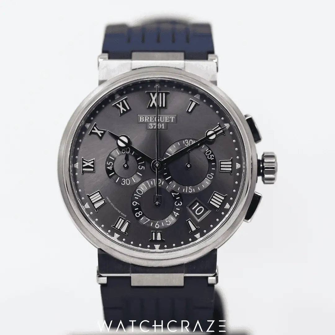 2020 BREGUET MARINE CHRONOGRAPH 42.3MM 5527TI/G2/5WV