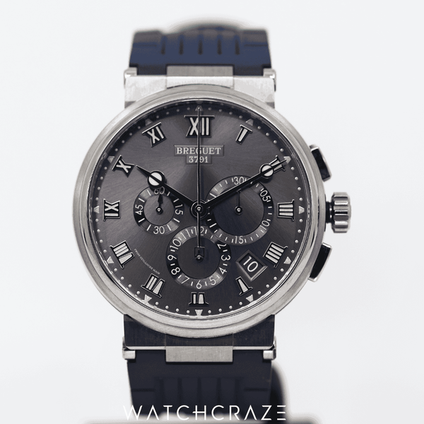 2020 BREGUET MARINE CHRONOGRAPH 42.3MM 5527TI/G2/5WV