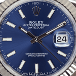2023 ROLEX DATEJUST BLUE DIAL 41mm 126334