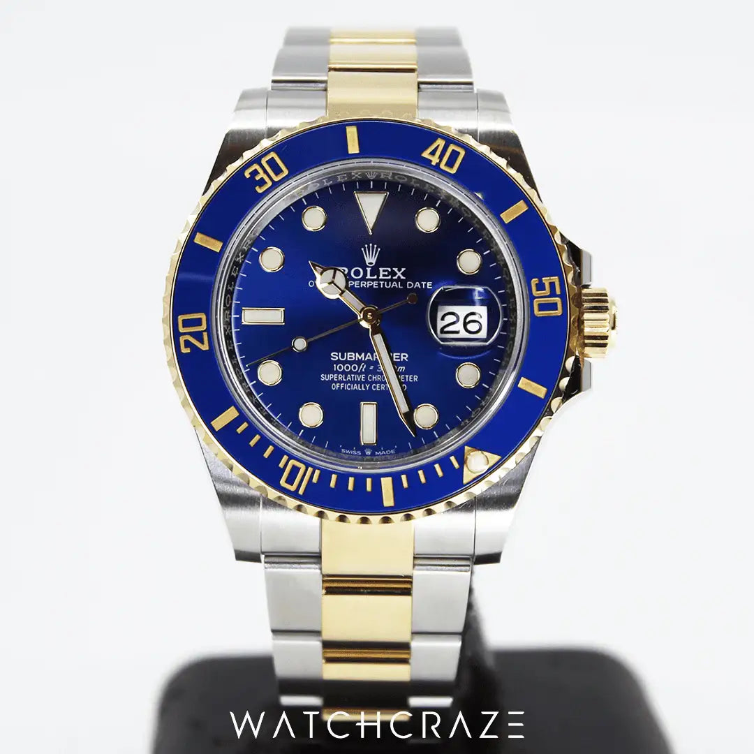 2021 ROLEX SUBMARINER DATE ‘BLUESY’ 41MM 126613lb