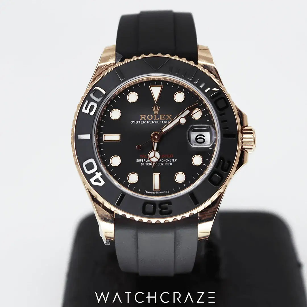 2022 ROLEX YACHT-MASTER ROSE GOLD 37MM 268655