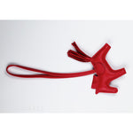 HERMÈS FRAMBOISE MILO LAMBSKIN PEGASUS HORSE RODEO BAG CHARM