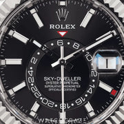 2024 ROLEX SKY-DWELLER WHITE GOLD OYSTERFLEX 42MM 336239