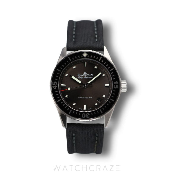 2023 BLANCPAIN FIFTY FATHOMS BATHYSCAPHE 38MM 5100B-1110-B52A