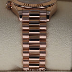 2021 ROLEX LADY-DATEJUST EVEROSE CHOCOLATE DIAL DIAMOND MARKERS 28MM 279175