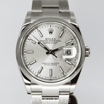 2023 ROLEX DATEJUST SILVER 36MM 126200