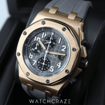 CIRCA 2010 AUDEMARS PIGUET ROYAL OAK OFFSHORE CHRONOGRAPH 42MM 26470OR.OO.A002CR.01