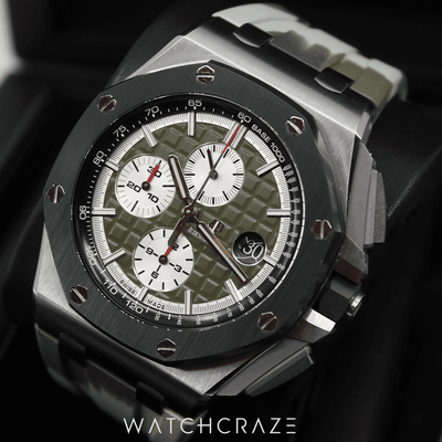 2019 AUDEMARS PIGUET ROYAL OAK OFFSHORE CHRONOGRAPH 44MM 	 26400SO.OO.A055CA.01