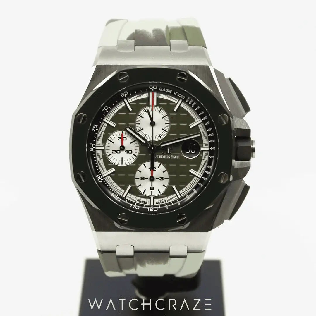 2019 AUDEMARS PIGUET ROYAL OAK OFFSHORE CHRONOGRAPH 44MM 26400SO.OO.A055CA.01