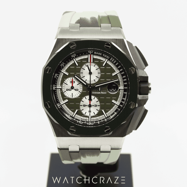 2019 AUDEMARS PIGUET ROYAL OAK OFFSHORE CHRONOGRAPH 44MM 	 26400SO.OO.A055CA.01