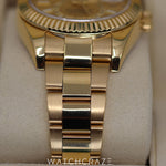 2020 ROLEX SKY-DWELLER FULL YELLOW GOLD CHAMPAGNE DIAL 42MM 326938