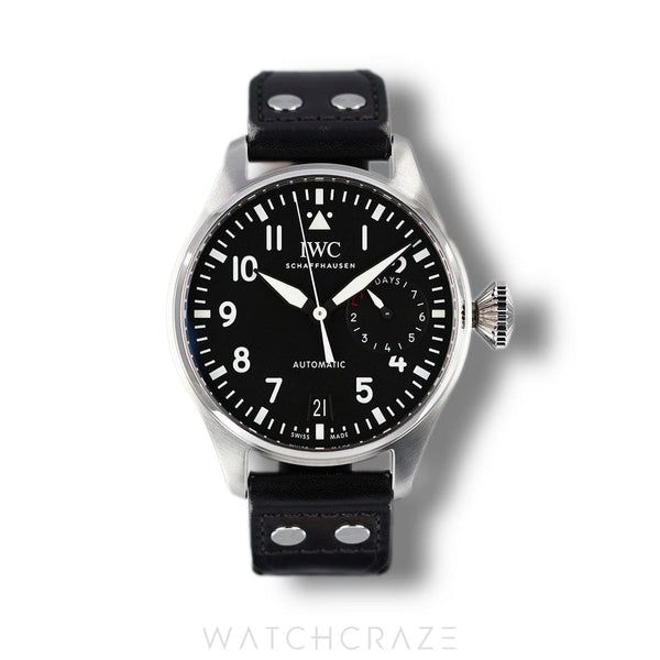 2020 IWC BIG PILOT WATCH BLACK DIAL 46.2MM IW501001