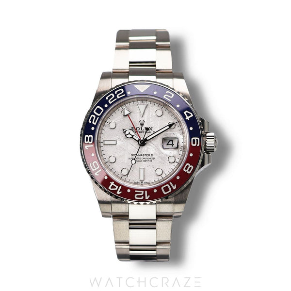 2022 ROLEX GMT MASTER II METEORITE DIAL 40MM  126719BLRO
