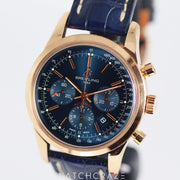 CIRCA 2017 BREITLING TRANSOCEAN CHRONOGRAPH 43MM RB015212.C940.31P.R20BA.1