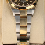 2022 ROLEX EXPLORER TWO TONE YELLOW GOLD AND STEEL 36MM 124273