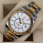 2022 ROLEX SKY-DWELLER WHITE DIAL 42MM 326933