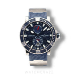 2015 ULYSSE NARDIN MAXI MARJNE DIVER BLUE DIAL 42MM 263-90