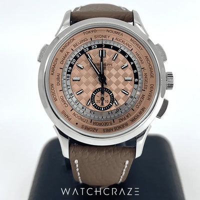 2023 PATEK PHILIPPE WORLD TIME CHRONOGRAPH FLYBACK 41MM 5935A-001