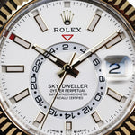 2022 ROLEX SKY-DWELLER WHITE DIAL 42MM 326933