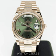 2020 ROLEX DAY-DATE-40 ROSE GOLD 40MM 228235