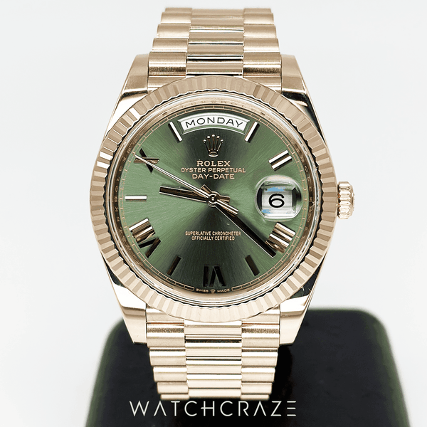 2020 ROLEX DAY-DATE-40 ROSE GOLD 40MM 228235