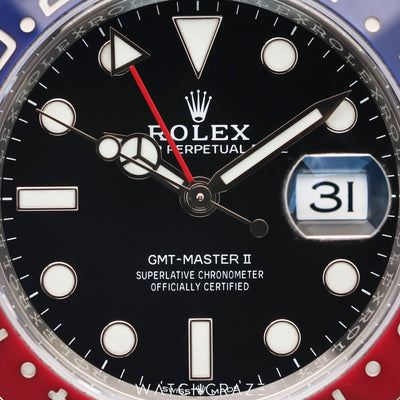2021 ROLEX GMT MASTER II PEPSI 40MM 126710BLRO