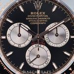 2023 ROLEX DAYTONA COSMOGRAPH ROSE GOLD BLACK DIAL 40MM 126515LN