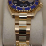 2024 ROLEX SUBMARINER DATE YELLOW GOLD 41MM 126618LB