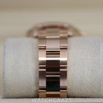 2021 ROLEX DATEJUST ROSE GOLD DIAMOND MARKERS 31MM 278245