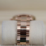 2021 ROLEX DATEJUST ROSE GOLD DIAMOND MARKERS 31MM 278245