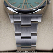 2021 ROLEX OYSTER PERPETUAL TIFFANY BLUE DIAL 36MM 126000