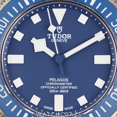 2022 TUDOR PELAGOS FXD BLUE DIAL 42MM 25707B