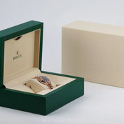 2021 ROLEX LADY-DATEJUST EVEROSE CHOCOLATE DIAL DIAMOND MARKERS 28MM 279175