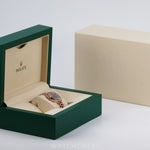 2021 ROLEX LADY-DATEJUST EVEROSE CHOCOLATE DIAL DIAMOND MARKERS 28MM 279175